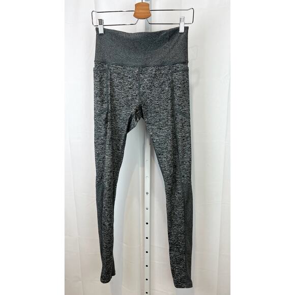 Athleta Pants - ATHLETA Exhale Stash Pocket Heel Tights Soft Luxe 511157 Heather Gray Size S